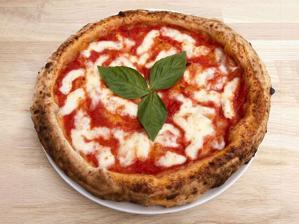 Margherita semola pizza à emporter livraison classic