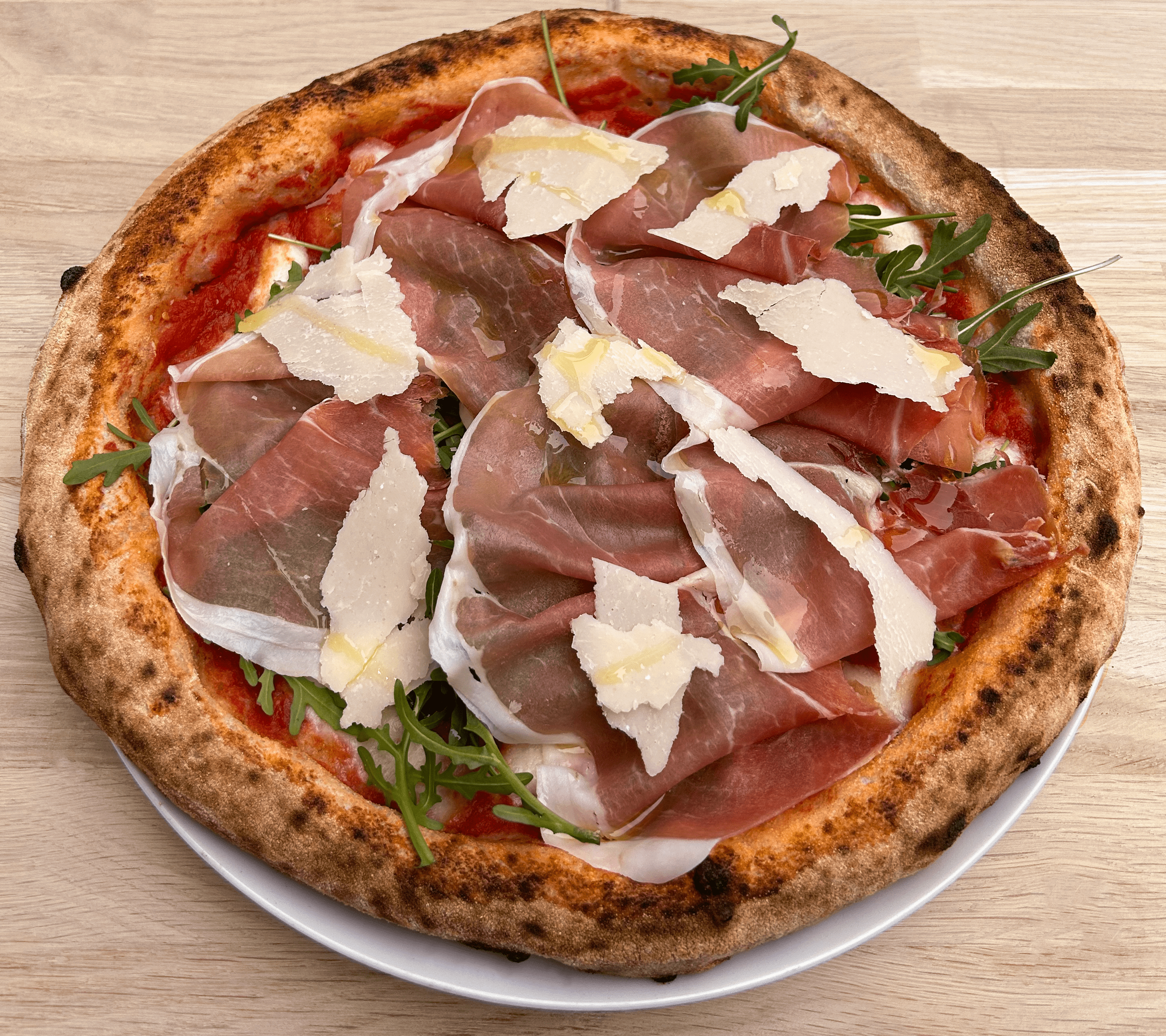 San Daniele, Pizza, jambon cru semola